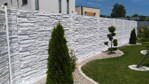 Betonzaun Classic L:200 cm H:200cm B:4,5 cm
